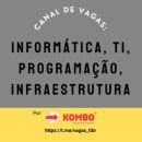 Vagas Emprego TI, infraestrutura e programação